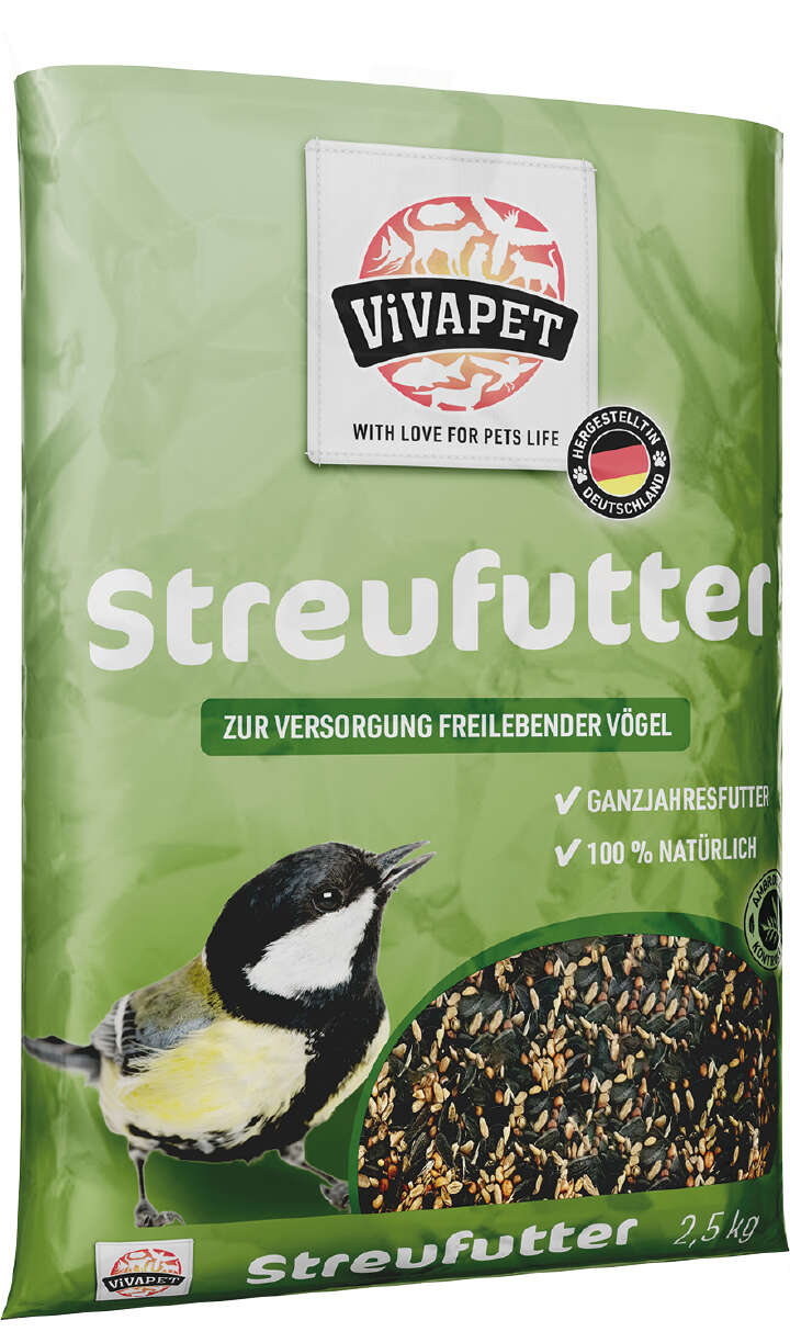 ViVAPET Wildvogelfutter Streufutter